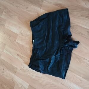 Leith black shorts size M